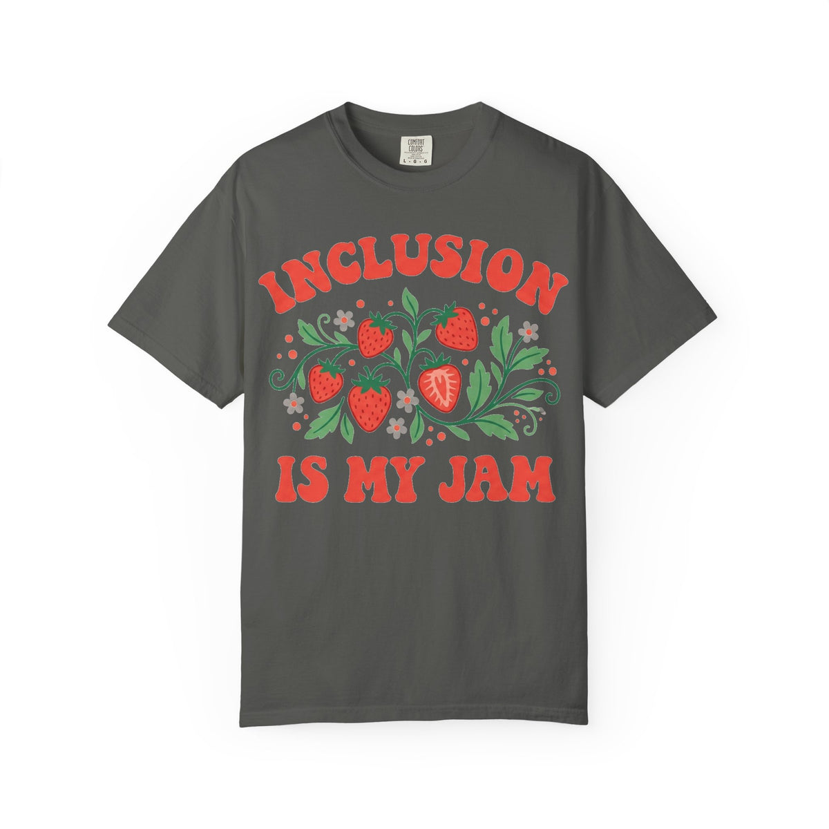 Inclusion Is My Jam Strawberry Shirt, SPED Teacher Retro Tee, Special Education Shirt, Inclusion Gift