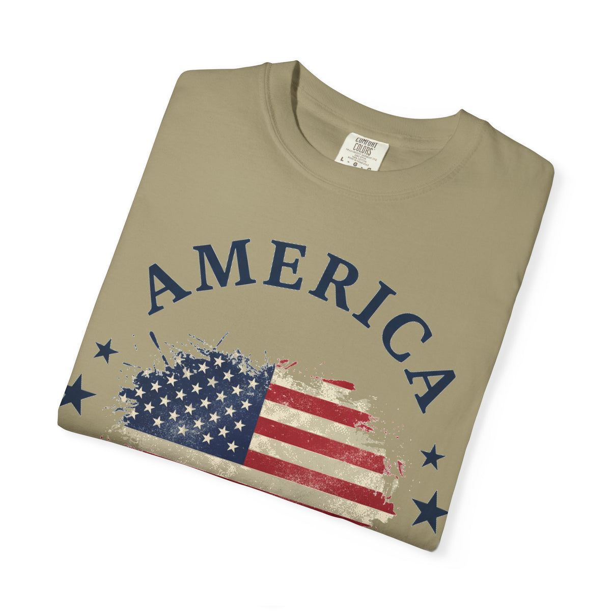 America 1776 2026 Arched Shirt, Vintage Flag Splash Tee, Patriotic Americana Shirt, Independence Day Gift
