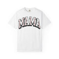 Baseball Mama Shirt, Distressed Baseball Stitch Varsity Tee, Baseball Mom Shirt, Game Day Gift