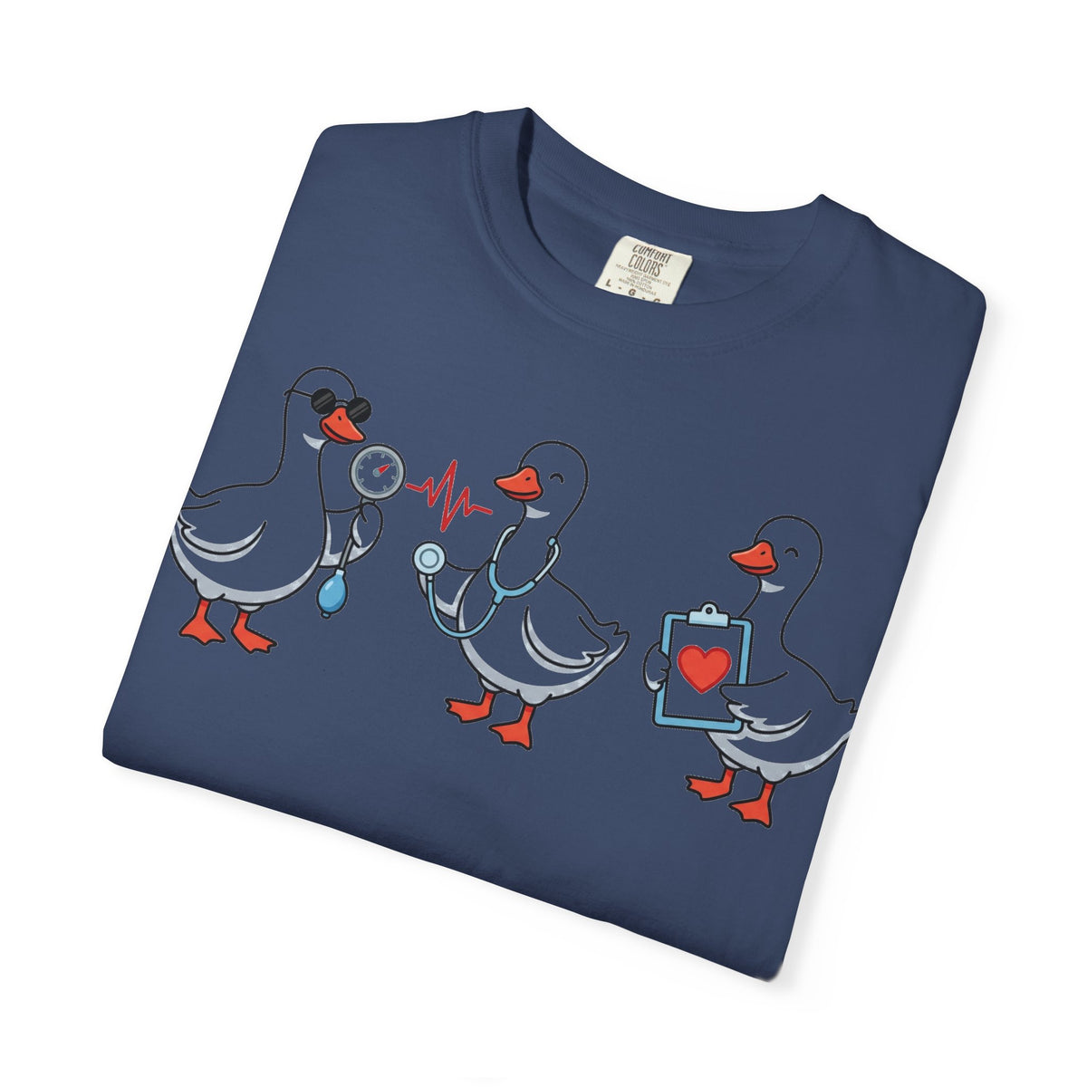 Silly Goose Nurse Squad Shirt, Funny Nurse Geese Tee, Stethoscope Goose Shirt, Nurse Team Gift