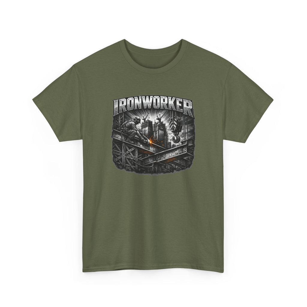 Ironworker Shirt, Steel Worker Graphic Tee, Construction Crew Gift