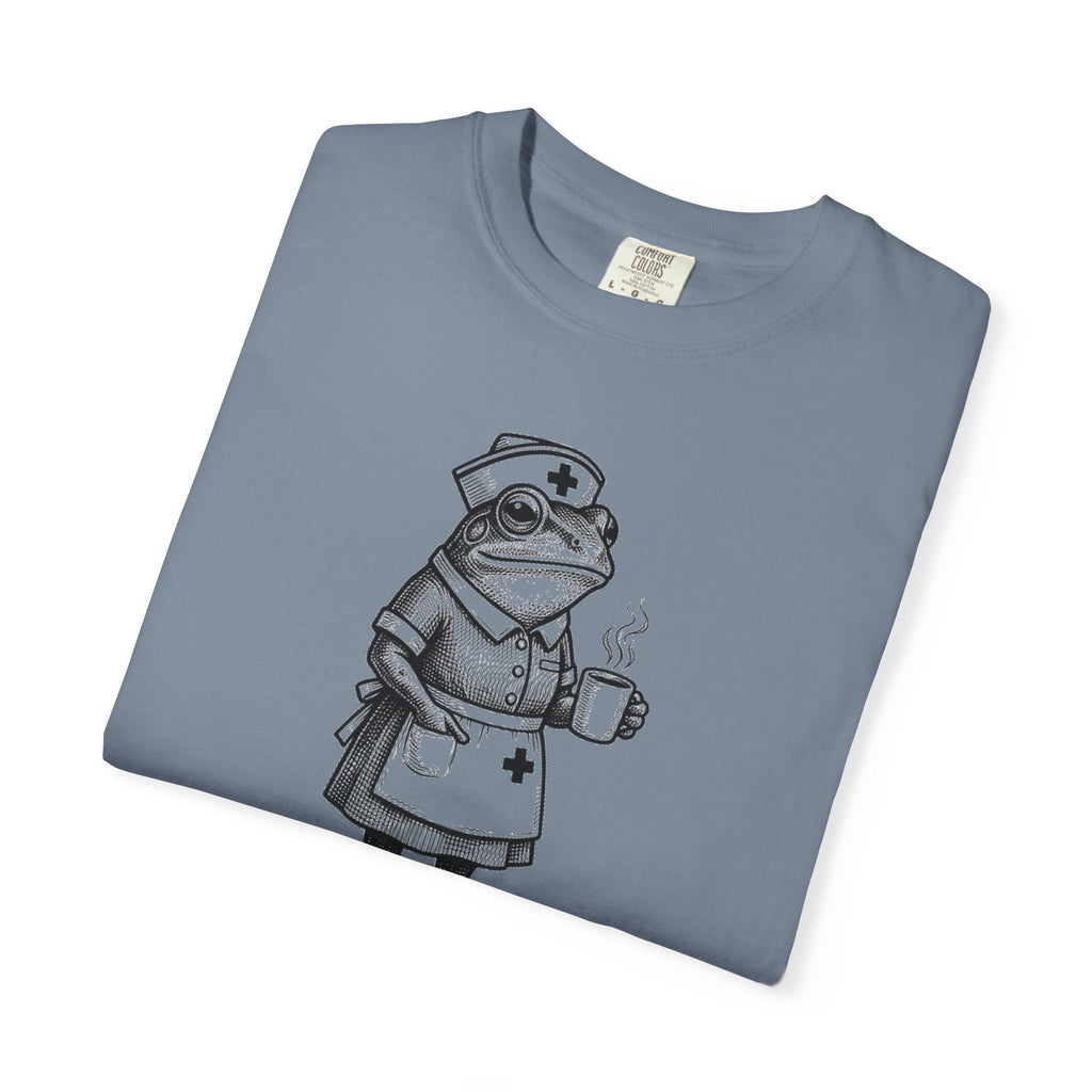 I Have To Ask Weird Stuff Or You'll Die Coffee Shirt, Funny Nurse Frog Tee, Sarcastic Triage Shirt, RN Gift