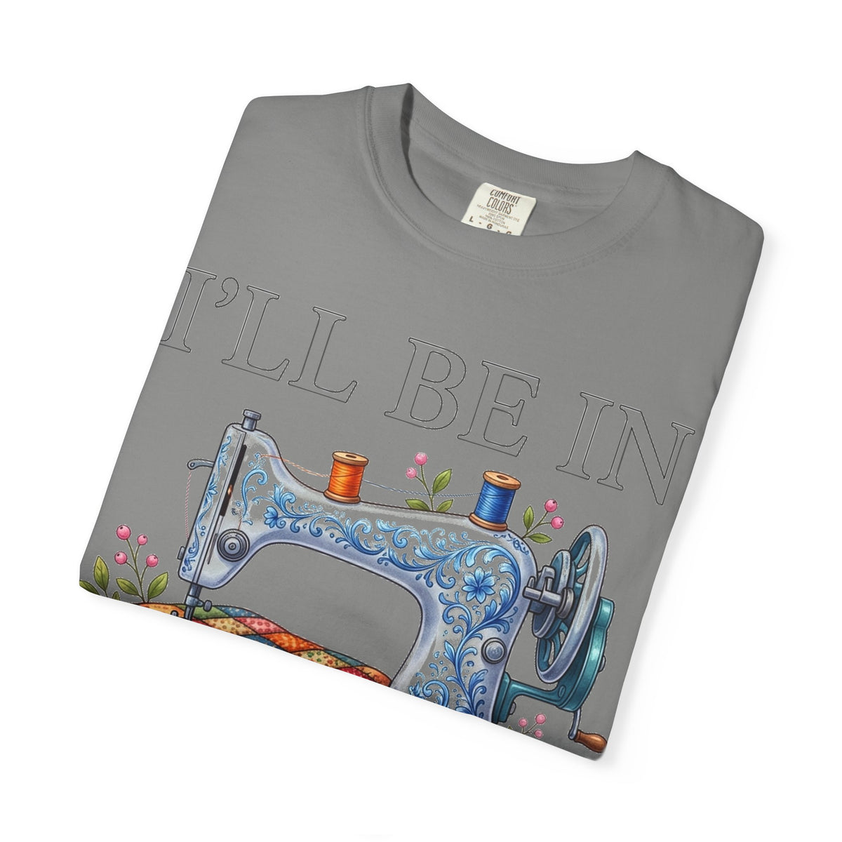 I'll Be In My Office Sewing Shirt, Vintage Sewing Machine Quilter Tee, Funny Seamstress Shirt, Quilter Gift