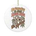 My Calendar Is Just Naps Now Ornament, Funny Retirement Gift for Coworker, Retired Christmas Gift, Christmas Ornament 2026