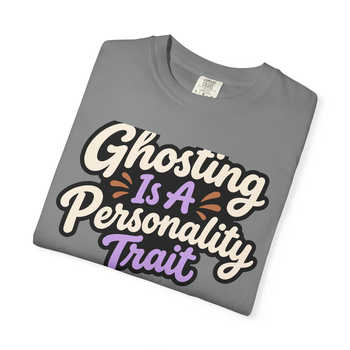 Ghosting Is A Personality Trait Halloween Shirt, Funny Ghost Tee, Retro Humor
