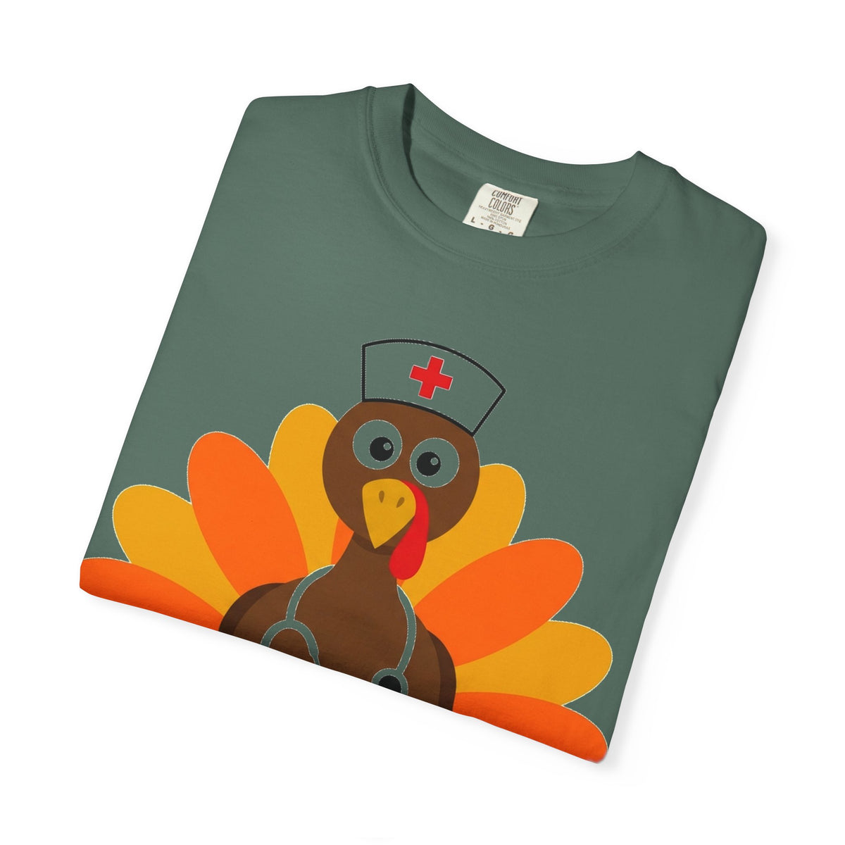Nurse Turkey Shirt, Funny Thanksgiving Nurse Tee, Stethoscope Turkey Shirt, RN Holiday Gift
