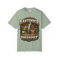 Bartender T-Shirt — "Bartender: Cheaper Than a Therapist" Vintage Bar Graphic Tee
