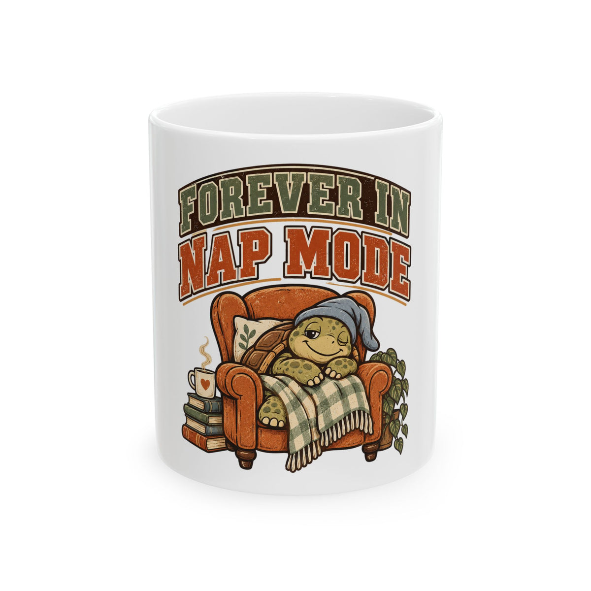 Forever In Nap Mode Mug, Funny Retirement Gift for Coworker, Retired Christmas Gift, Coffee Mug 11oz 15oz