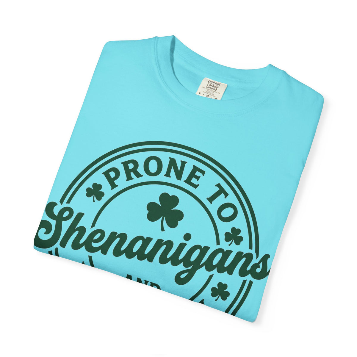 Prone To Shenanigans And Malarkey Bold Shirt, Irish Stamp Badge Tee, Funny St Patricks Shirt, Irish Gift