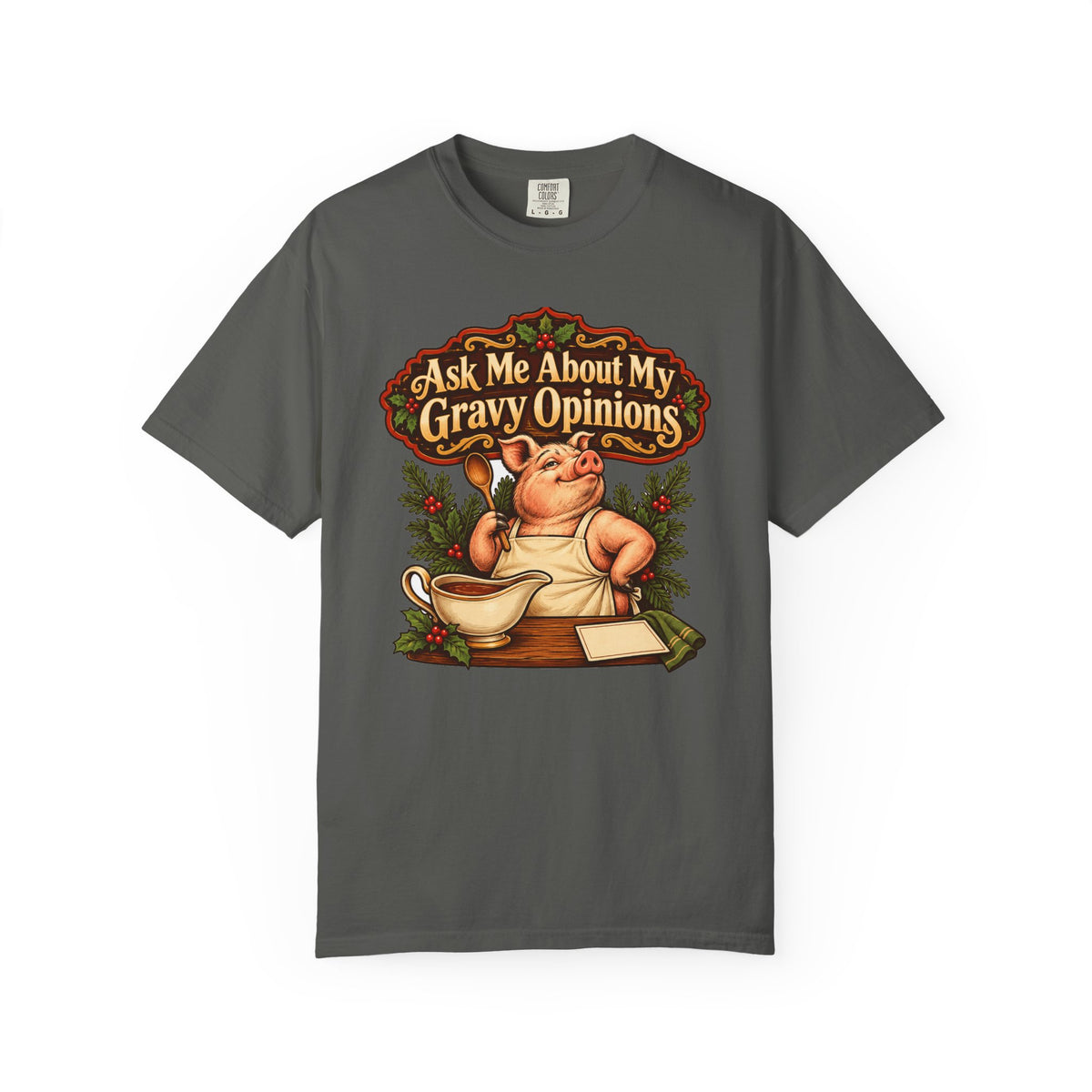 Funny Thanksgiving Dad Shirt Ask Me About My Gravy Opinions Shirt, Funny Holiday Gift Shirt, Christmas Gift Idea