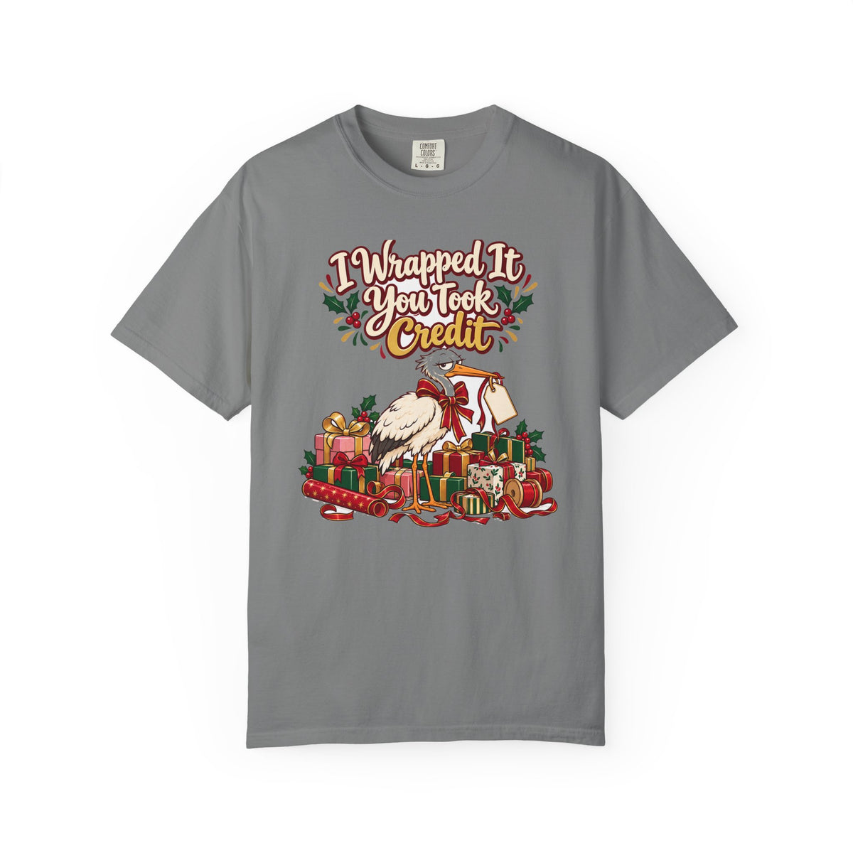 Funny Christmas Mom Shirt I Wrapped It You Took Credit Shirt, Funny Holiday Gift Shirt, Christmas Gift Idea