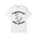 Registered Silly Goose Sticker Style Shirt, Die Cut Nurse Goose Tee, Funny RN Shirt, Nurse Gift