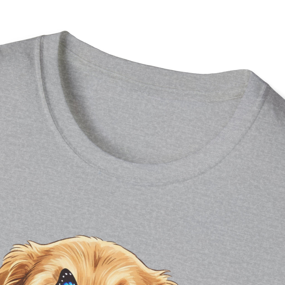 Dog Life T-Shirt – Golden Retriever with Butterfly Graphic