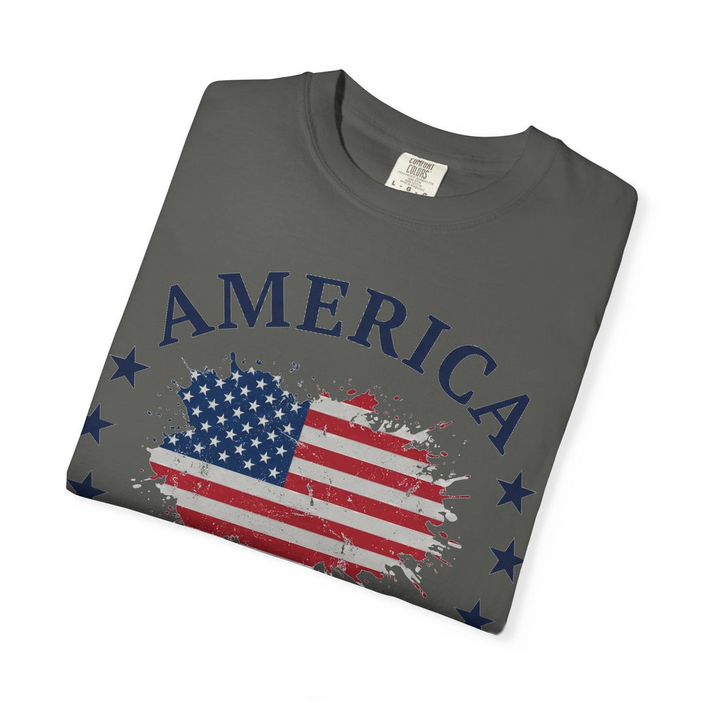America 1776 2026 Shirt, Distressed Flag Oval Tee, Patriotic 250th Anniversary Shirt, Fourth Of July Gift