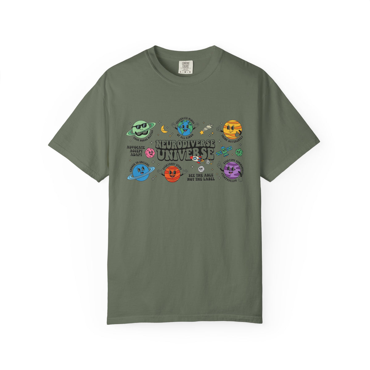 Neurodiverse Universe Shirt, Celebrate Minds Of All Kinds Tee, Autism Acceptance Shirt, SPED Teacher Gift
