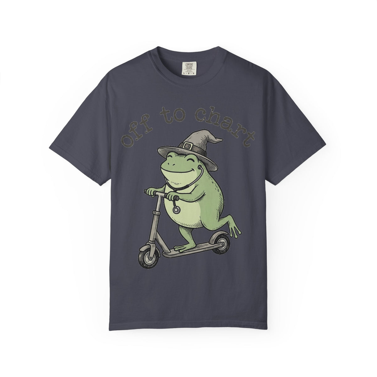Off To Chart Shirt, Funny Witch Frog Nurse Tee, Charting Nurse Scooter Shirt, RN Gift