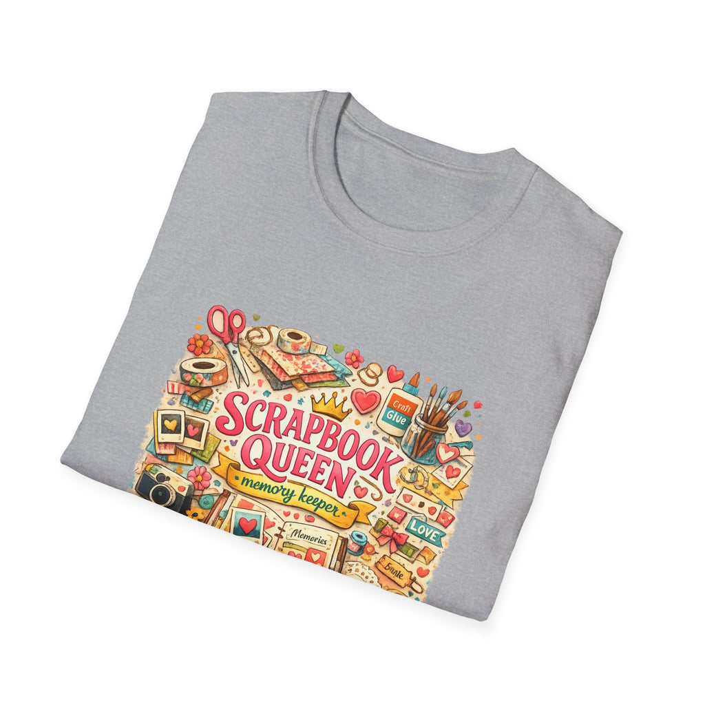 Scrapbook Queen T-Shirt — Crafting Lover Graphic Tee