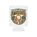 Permanently Off The Clock Can Cooler, Funny Beer Can Sleeve, Retirement Gift Stocking Stuffer