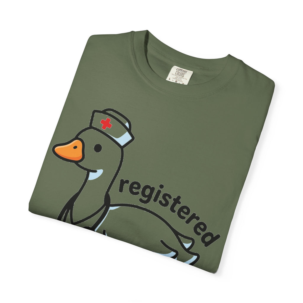 Registered Silly Goose Shirt, Funny Nurse Goose Tee, RN Humor Shirt, Nurse Gift
