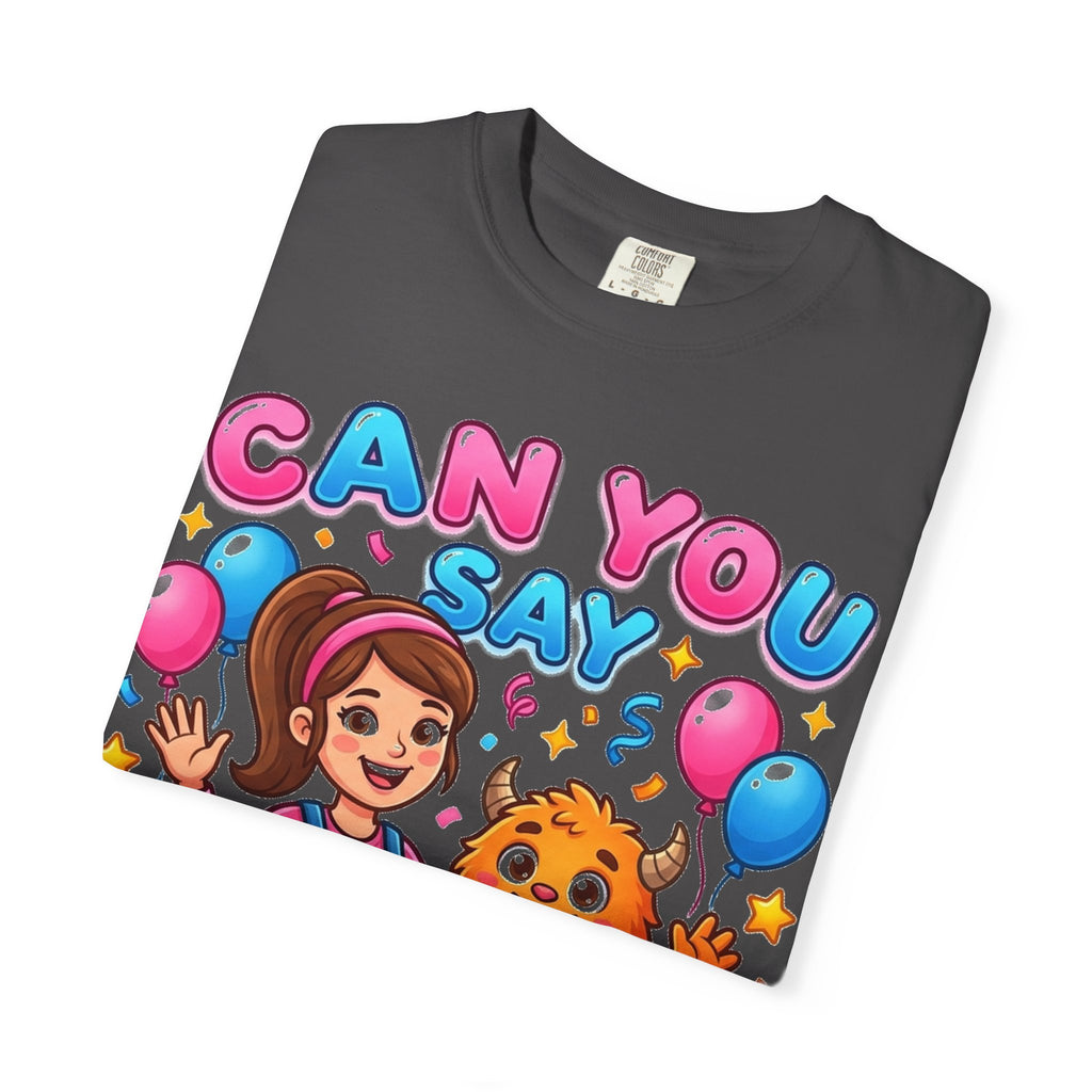 Can You Say Mama Shirt, Funny First Word Tee, Cute Monster Birthday Shirt, New Mom Gift