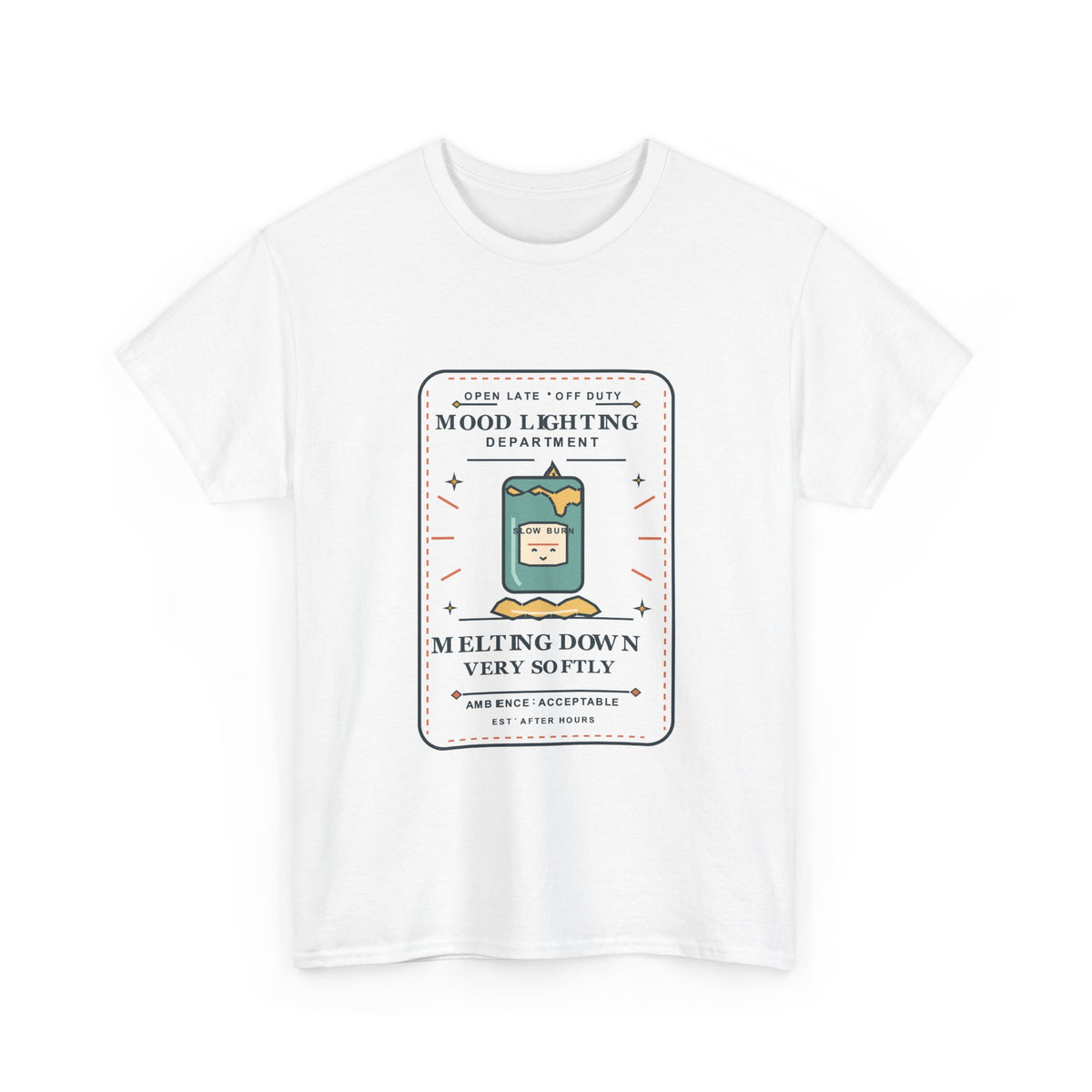 Mood Lighting Department Tee — Melting Down Very Softly