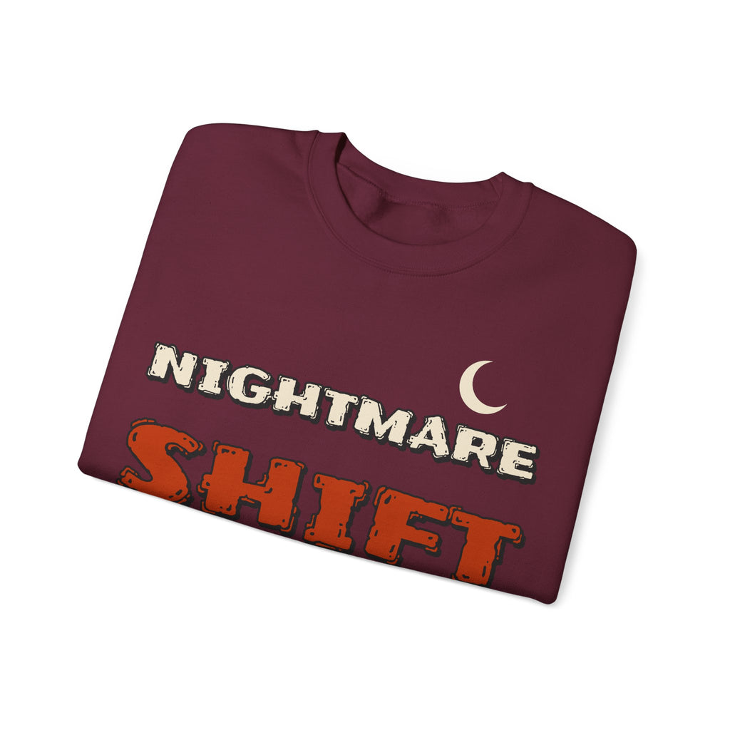 Nightmare Shift Sweatshirt | Nurse Halloween Sweatshirt | Spooky Nurse Sweatshirt | Healthcare Worker Gift | Halloween 2026