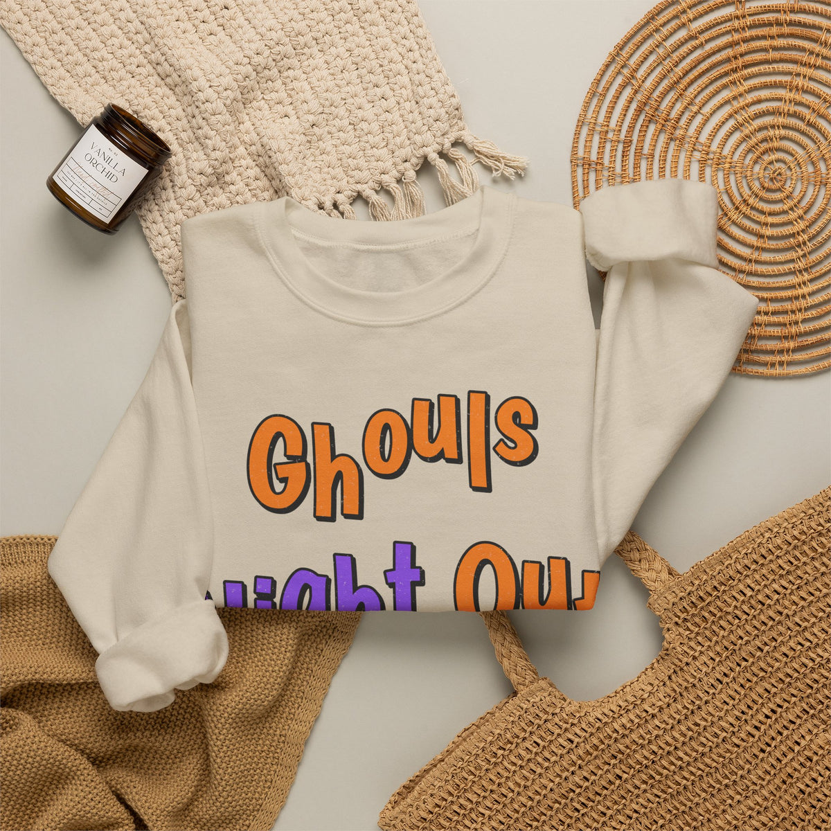 Ghouls Night Out Sweatshirt | Funny Halloween Sweatshirt | Spooky Season Sweatshirt | Sarcastic Halloween Gift | Halloween 2026