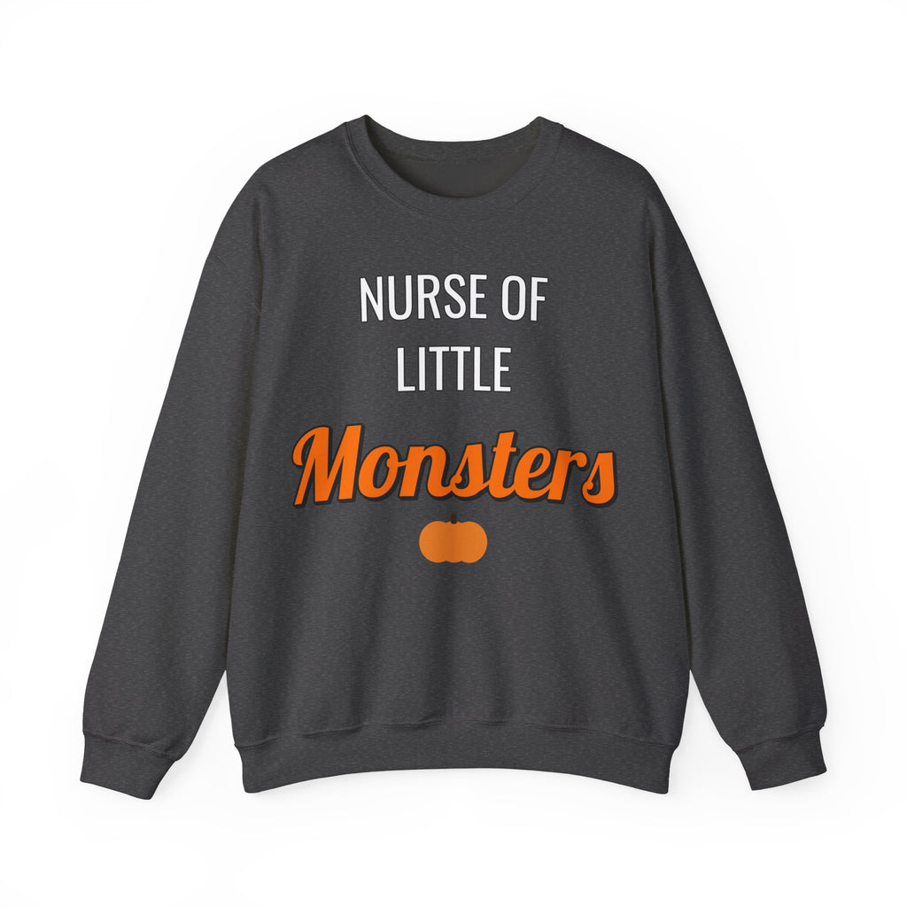 Nurse Of Little Monsters Sweatshirt | Nurse Halloween Sweatshirt | Spooky Nurse Sweatshirt | Healthcare Worker Gift | Halloween 2026