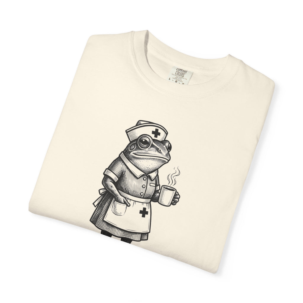 I Have To Ask Weird Stuff Or You'll Die Coffee Shirt, Funny Nurse Frog Tee, Sarcastic Triage Shirt, RN Gift