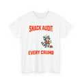Snack Audit Raccoon T-Shirt | Every Crumb Counts Graphic Tee