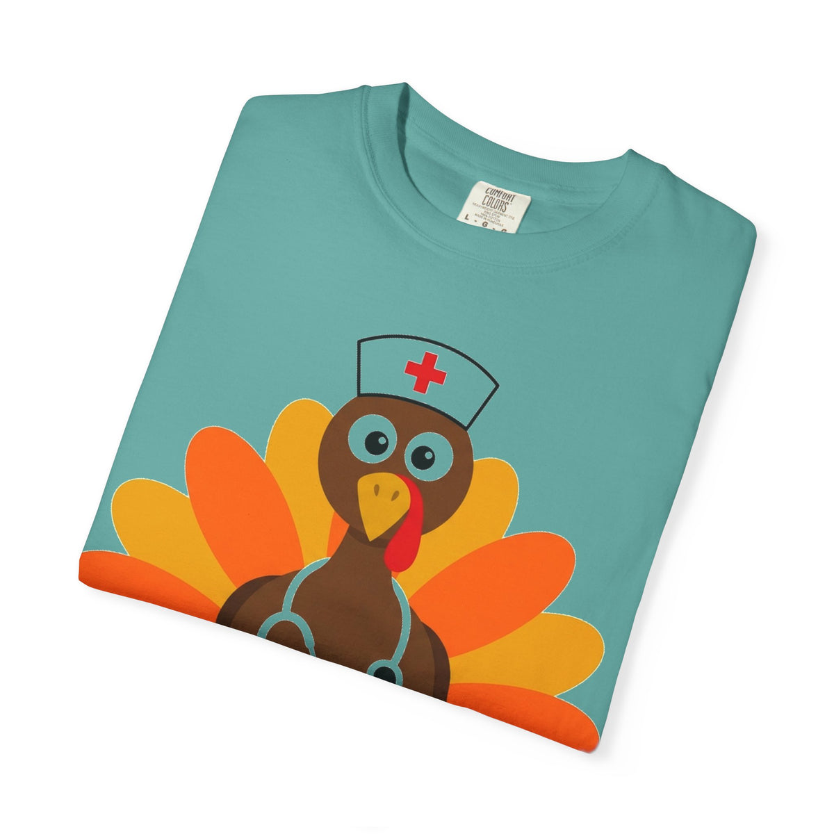 Nurse Turkey Shirt, Funny Thanksgiving Nurse Tee, Stethoscope Turkey Shirt, RN Holiday Gift