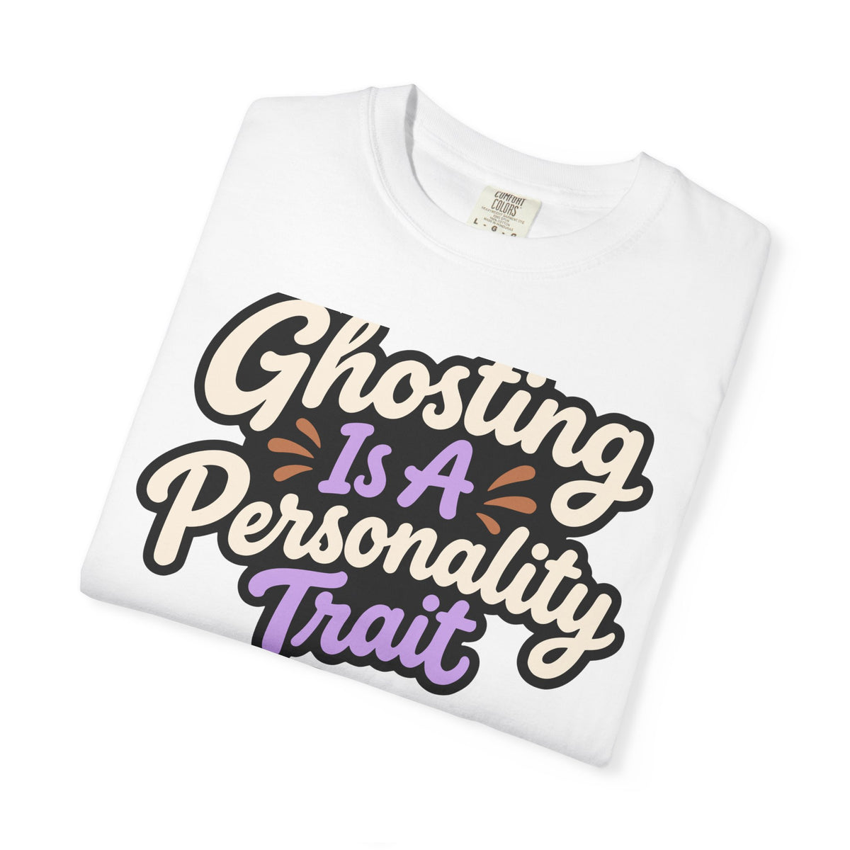 Ghosting Is A Personality Trait Halloween Shirt, Funny Ghost Tee, Retro Humor
