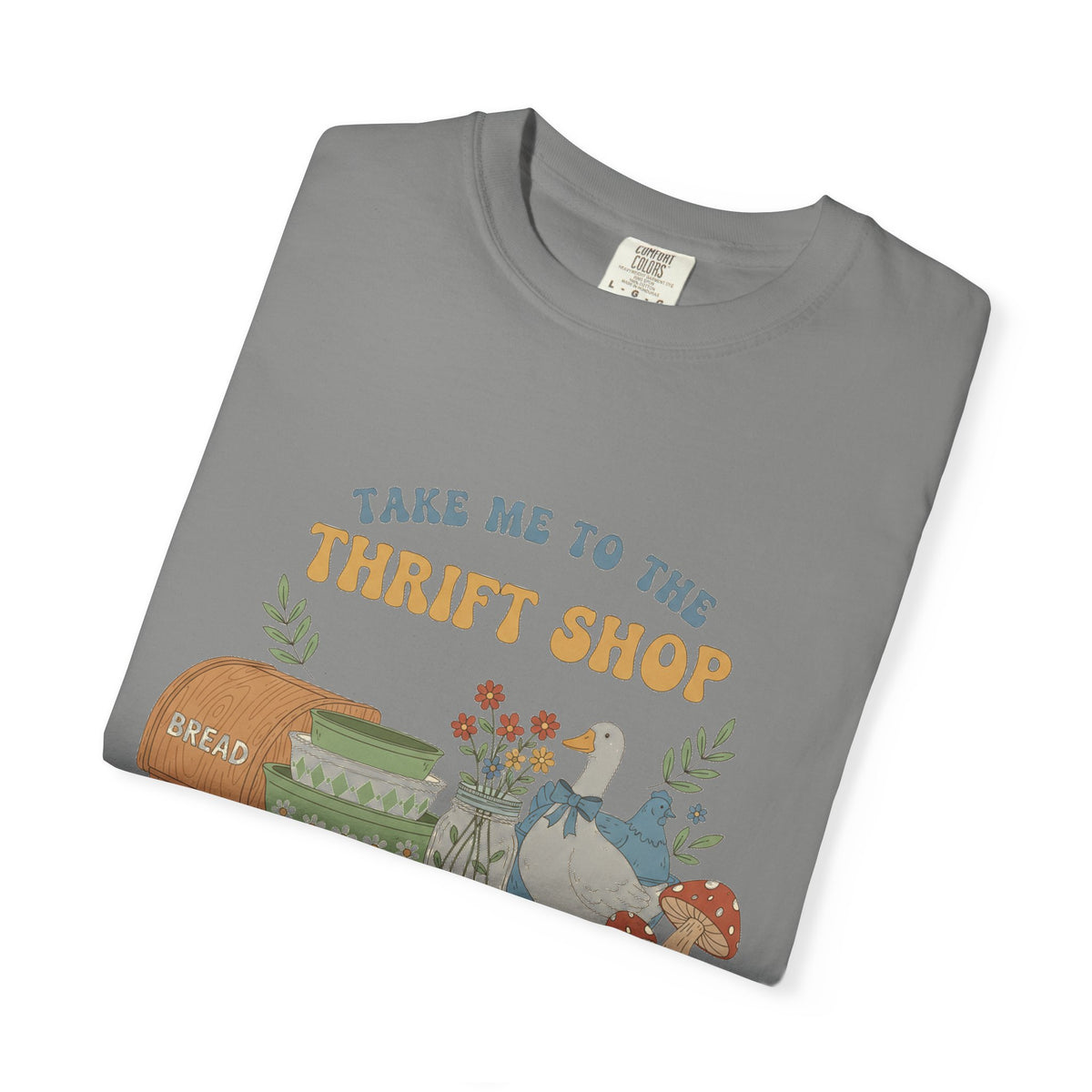 Take Me To The Thrift Shop Tall Shirt, Thrifted Treasures Still Life Tee, Vintage Lover Shirt, Thrifting Gift