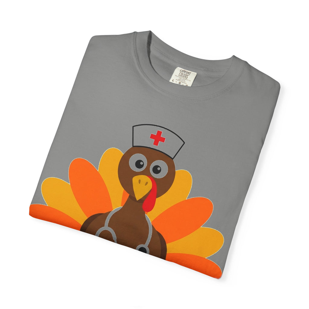 Nurse Turkey Shirt, Funny Thanksgiving Nurse Tee, Stethoscope Turkey Shirt, RN Holiday Gift