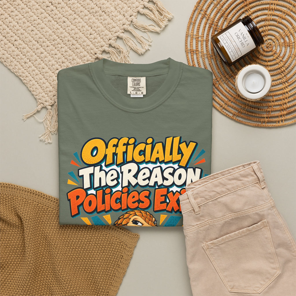 Funny Coworker Shirt Officially The Reason Policies Exist Shirt, Funny Coworker Gift, Christmas Gift, Funny Shirt