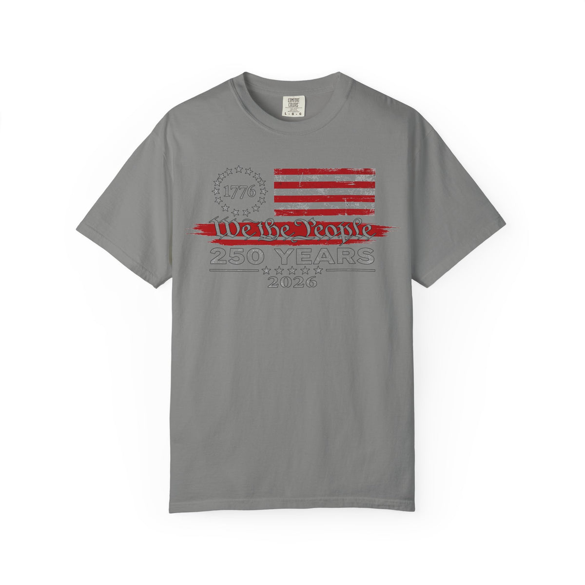 We The People 250 Years Shirt, 1776-2026 Semiquincentennial Tee, Patriotic Anniversary Shirt, July 4th Gift