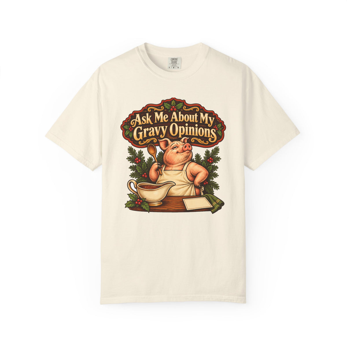 Funny Thanksgiving Dad Shirt Ask Me About My Gravy Opinions Shirt, Funny Holiday Gift Shirt, Christmas Gift Idea