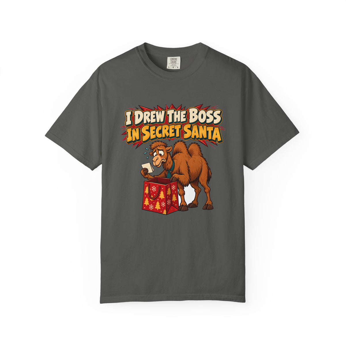 Funny Secret Santa Shirt I Drew The Boss In Secret Santa Shirt, Funny Holiday Gift Shirt, Christmas Gift Idea