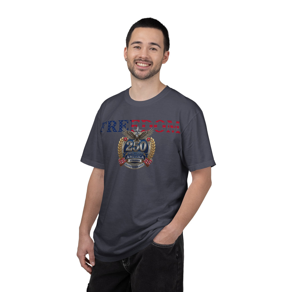Freedom America 250 Shirt, Semiquincentennial 1776-2026 Tee, Patriotic Anniversary Shirt, Fourth Of July Gift
