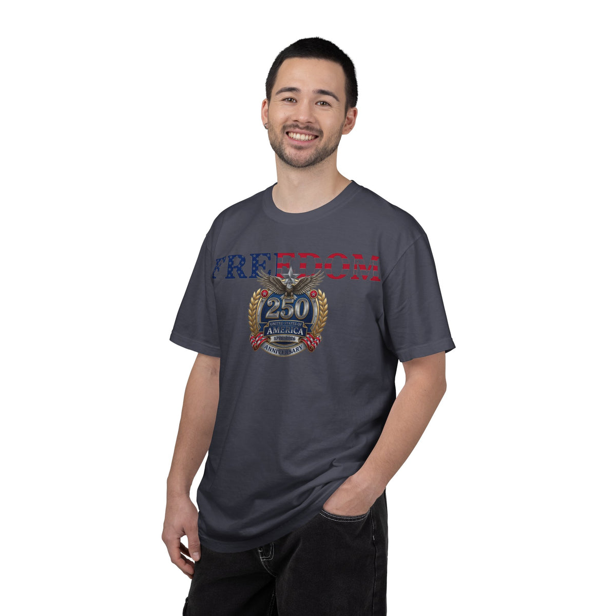 Freedom America 250 Shirt, Semiquincentennial 1776-2026 Tee, Patriotic Anniversary Shirt, Fourth Of July Gift