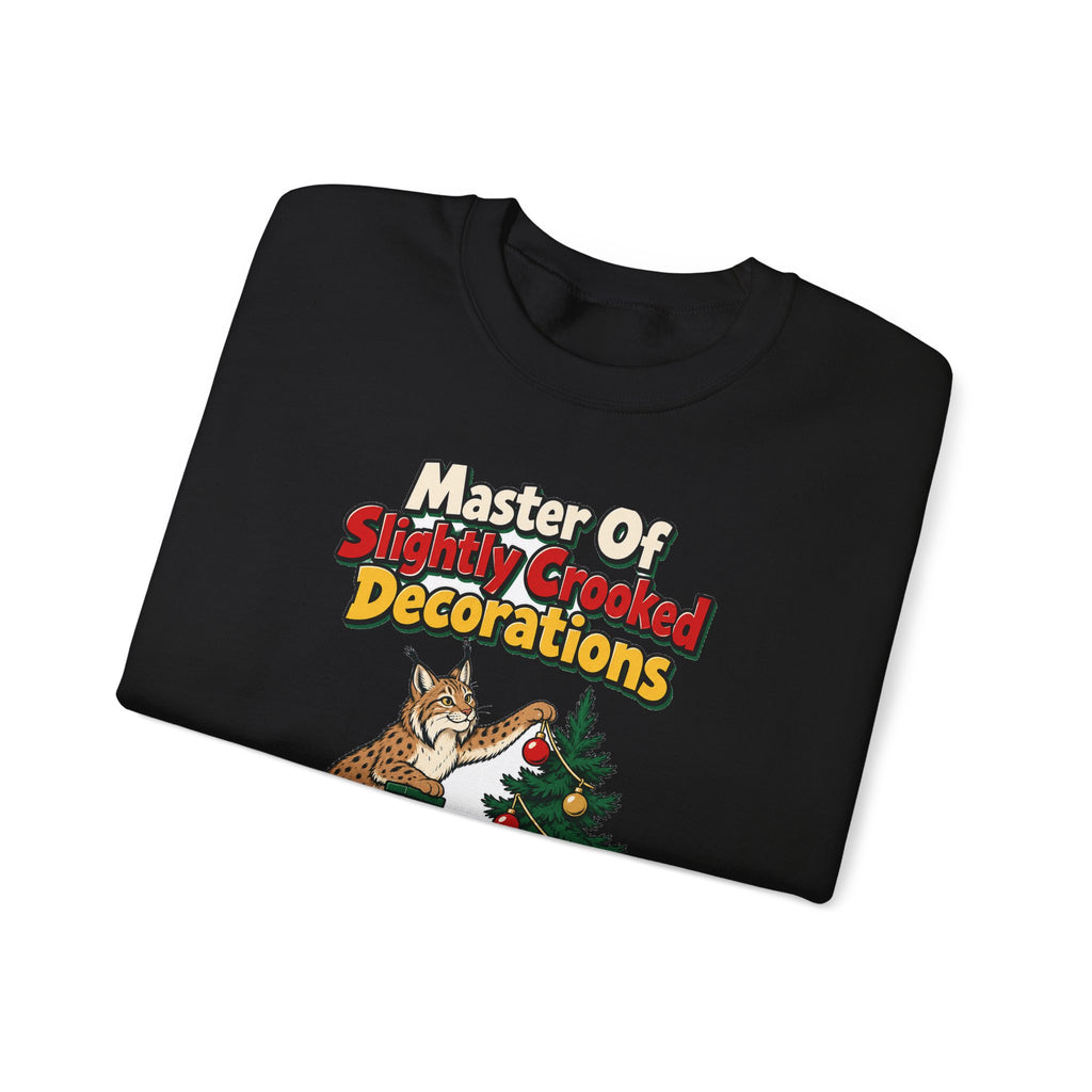 Master Of Slightly Crooked Decorations Sweatshirt | funny husband gift | Dad Gift