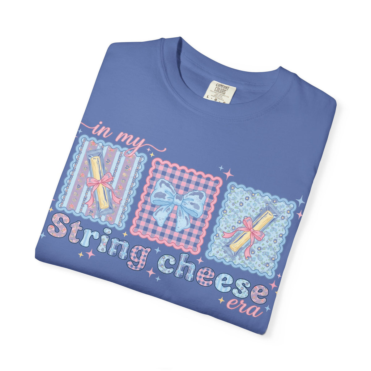 In My String Cheese Era Shirt, Coquette Bow Snack Tee, Funny Girl Dinner Shirt, Cute Gift