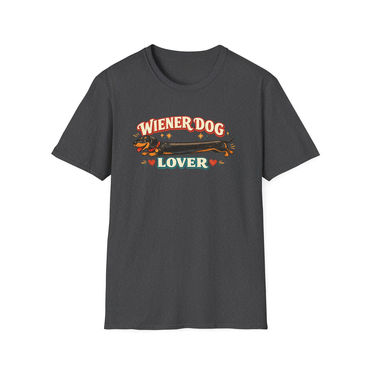 Wiener Dog Lover T-Shirt — Cute Dachshund Retro Graphic Tee