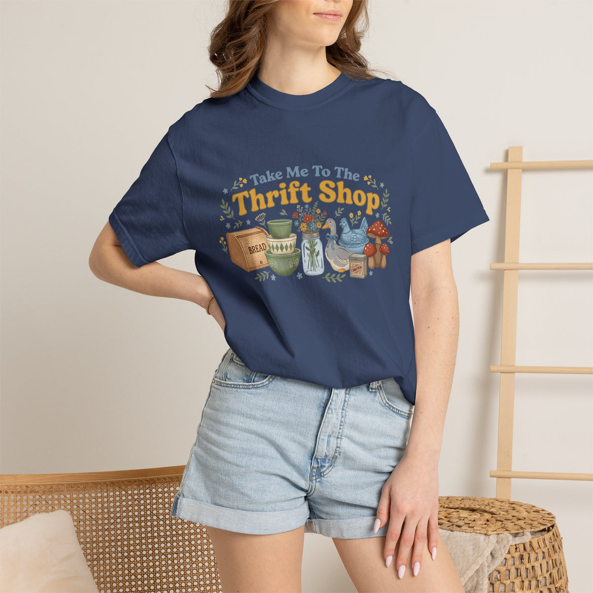 Take Me To The Thrift Shop Shirt, Vintage Pyrex Thrifting Tee, Secondhand Lover Shirt, Thrifter Gift