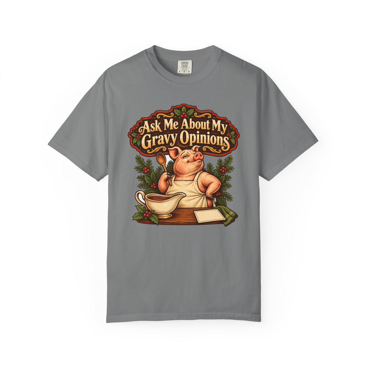 Funny Thanksgiving Dad Shirt Ask Me About My Gravy Opinions Shirt, Funny Holiday Gift Shirt, Christmas Gift Idea