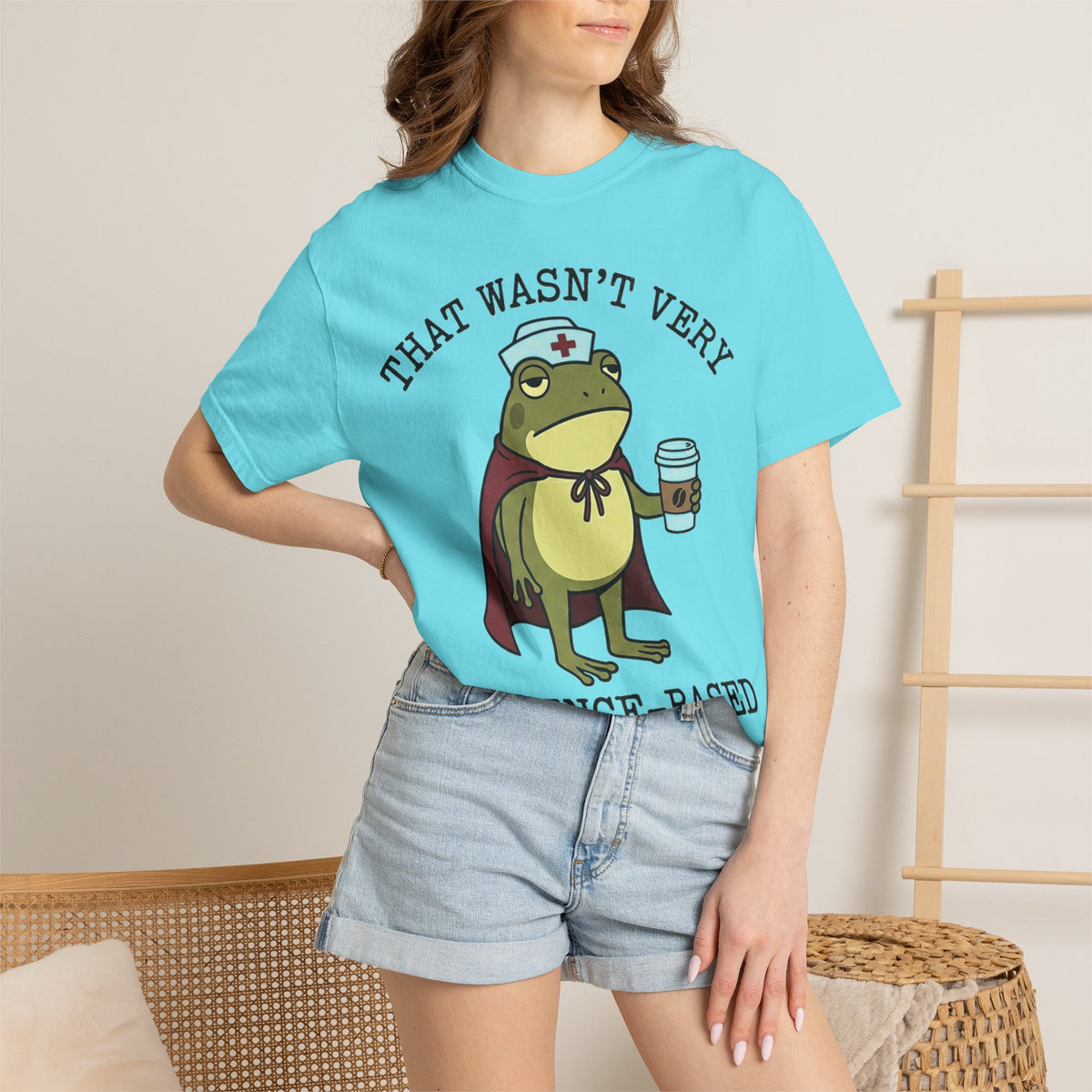 That Wasn't Very Evidence-Based Of You Shirt, Funny Nurse Frog Tee, Sarcastic Nursing Student Shirt, RN Gift