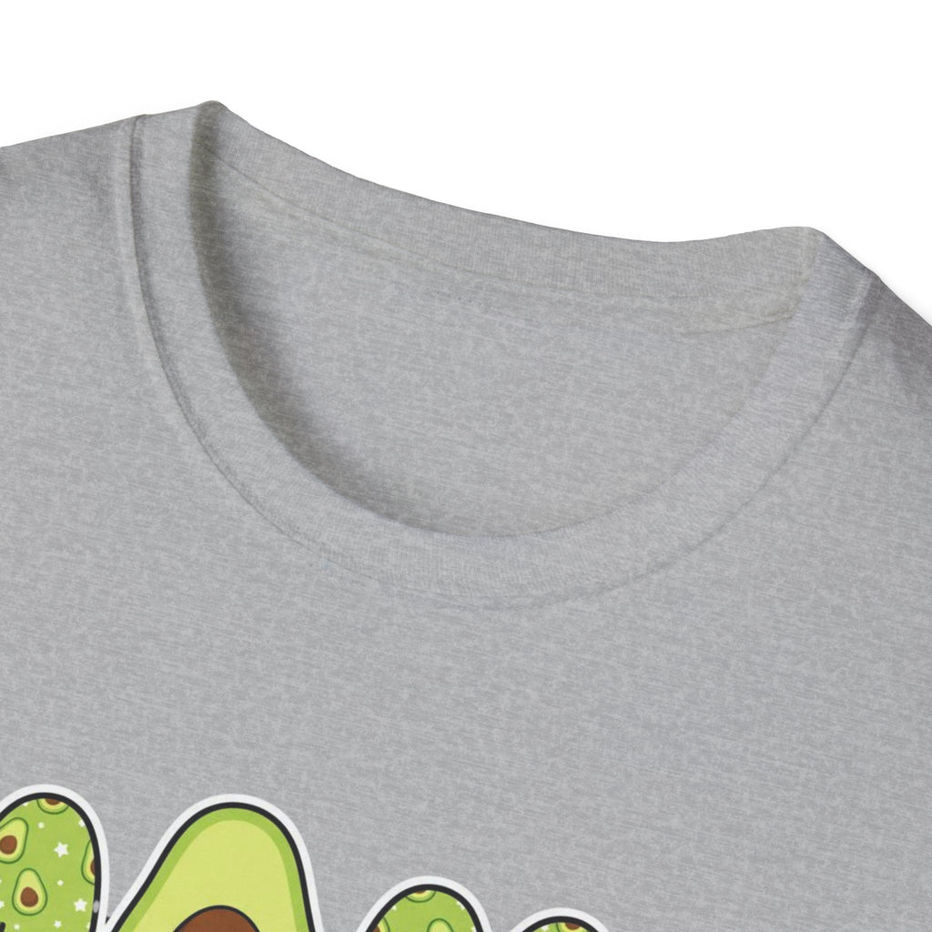 Mama Shirt, Avocado Letters Mom Tee, Mothers Day Gift