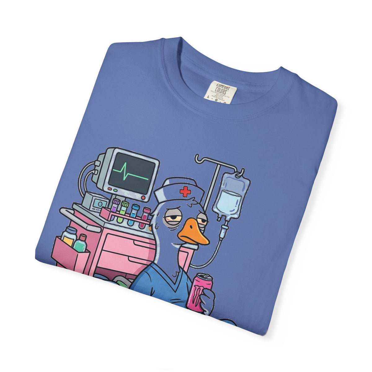 I'm About To Crash Out Shirt, Funny Night Shift Goose Nurse Tee, Burnt Out RN Shirt, Nurse Gift