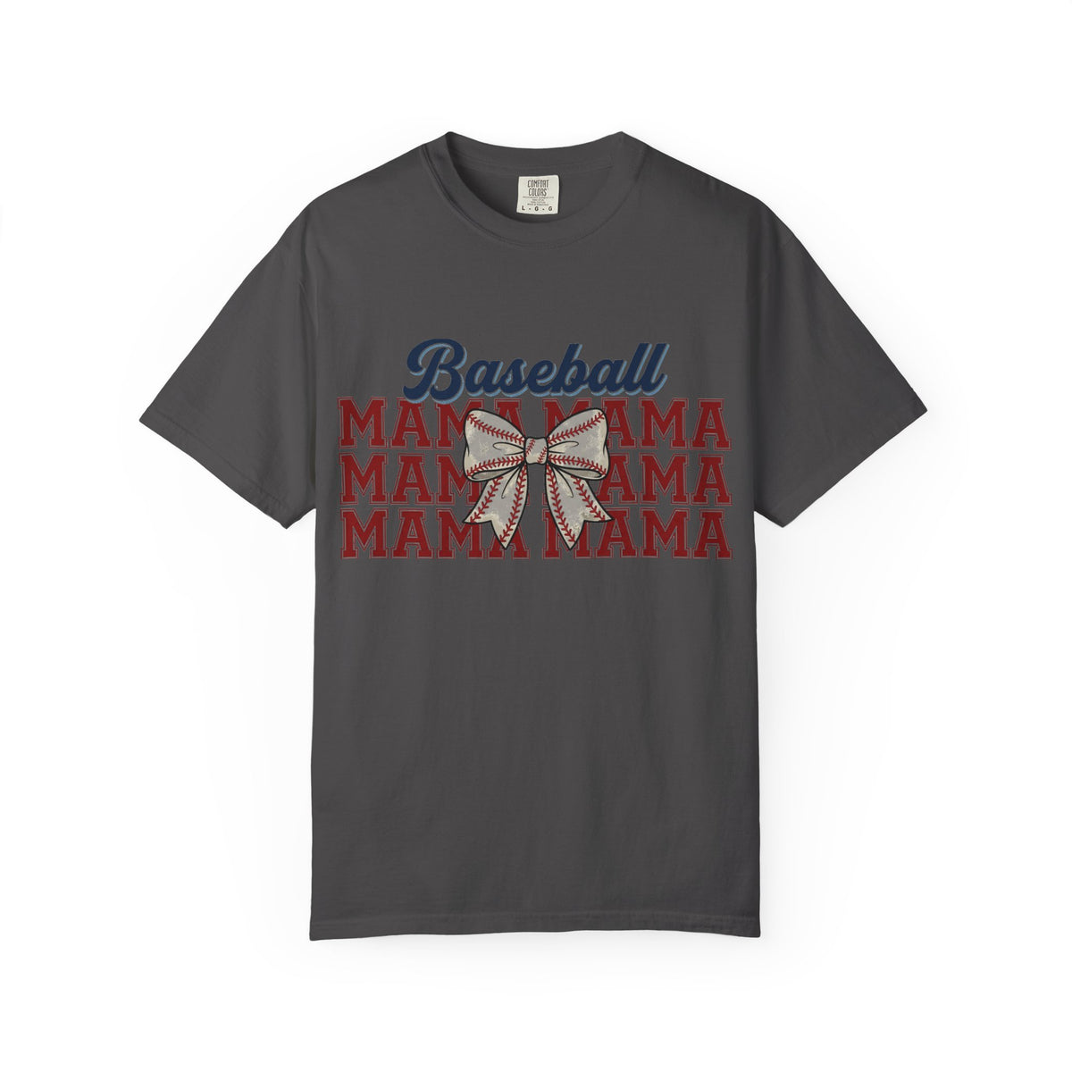 Baseball Mama Three Row Shirt, Varsity Repeat Mama Tee, Baseball Bow Mom Shirt, Little League Gift