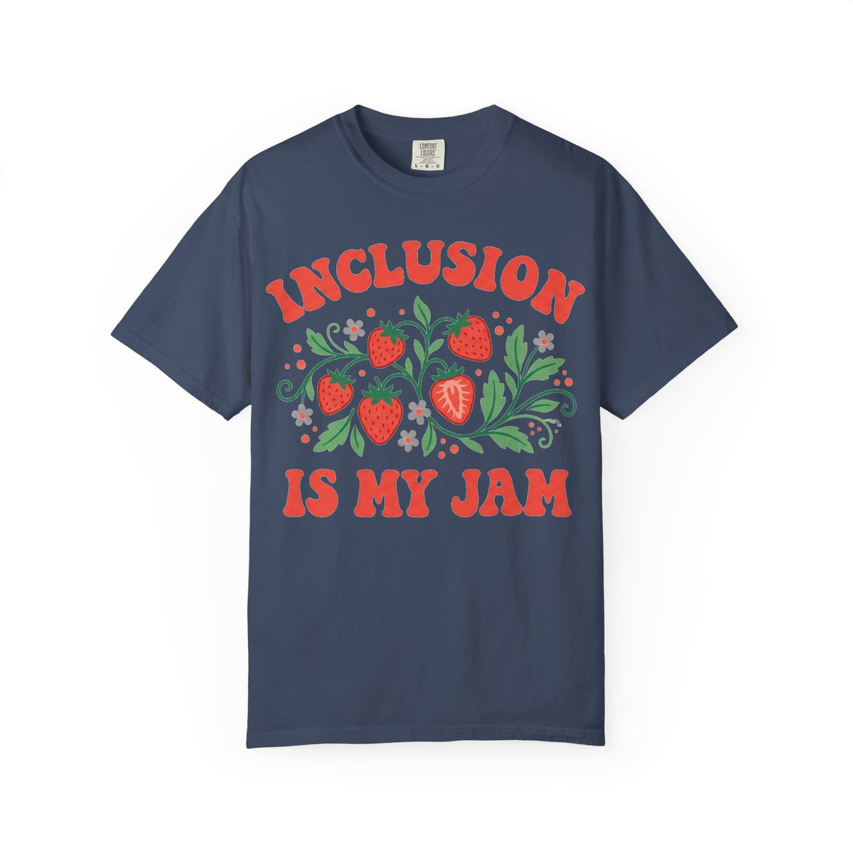 Inclusion Is My Jam Shirt, Strawberry SPED Teacher Tee, Retro Inclusion Shirt, Special Education Gift